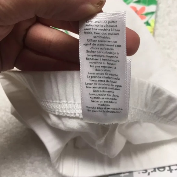 Carter's Girls Floral Flower Capri Leggings - Picture 7 of 7